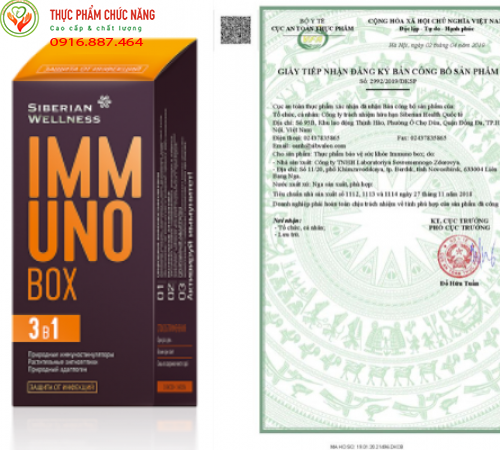 Hổ Trợ Chống Cảm Cúm Siberian Immuno Box